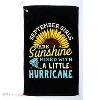 September Girl Birthday Golf Towel thumb 0
