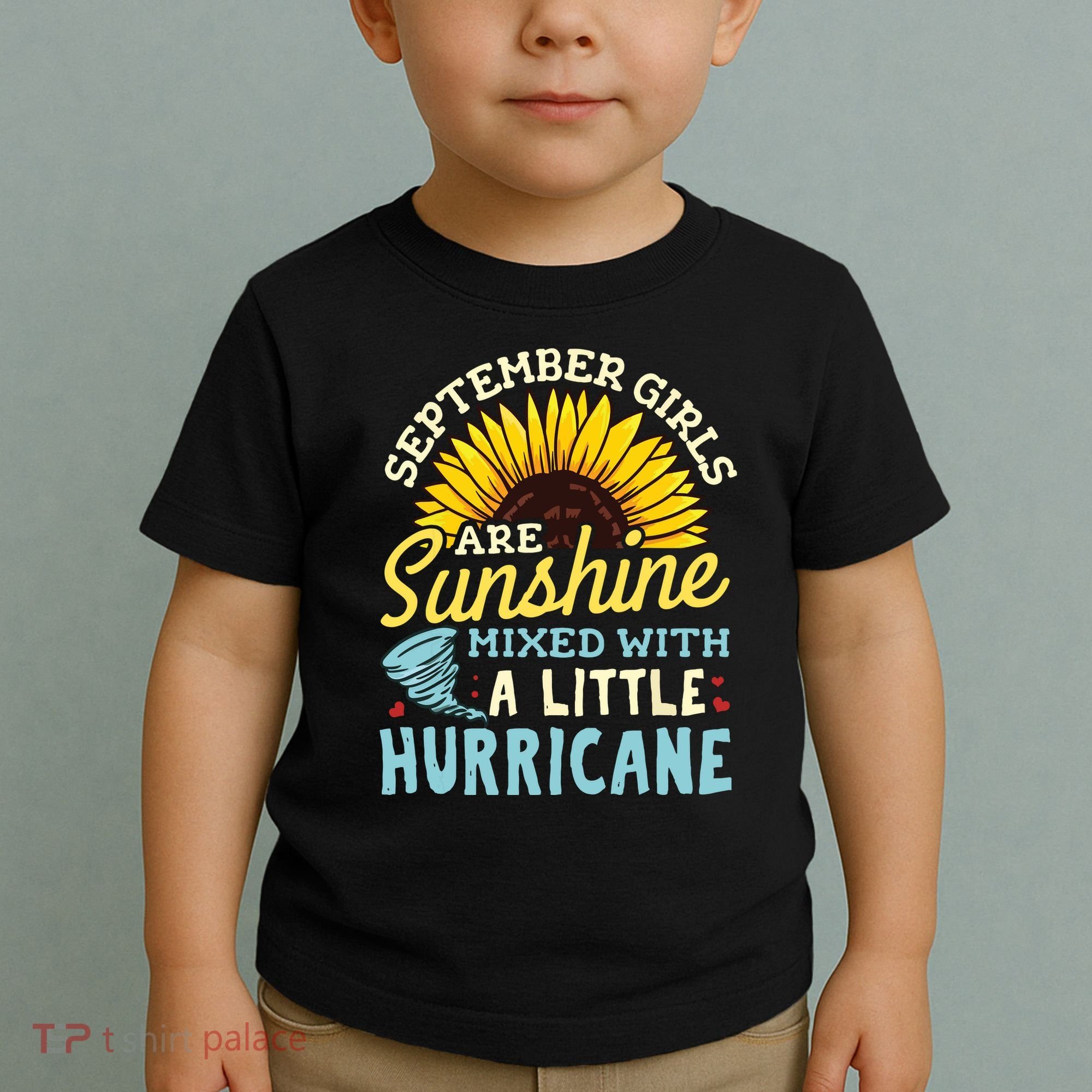 September Girl Birthday Toddler T-Shirt