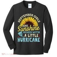 September Girl Birthday Kids Long Sleeve Shirt thumb 0