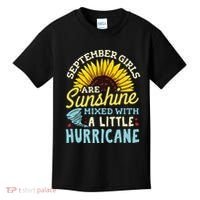 September Girl Birthday Kids T-Shirt thumb 0