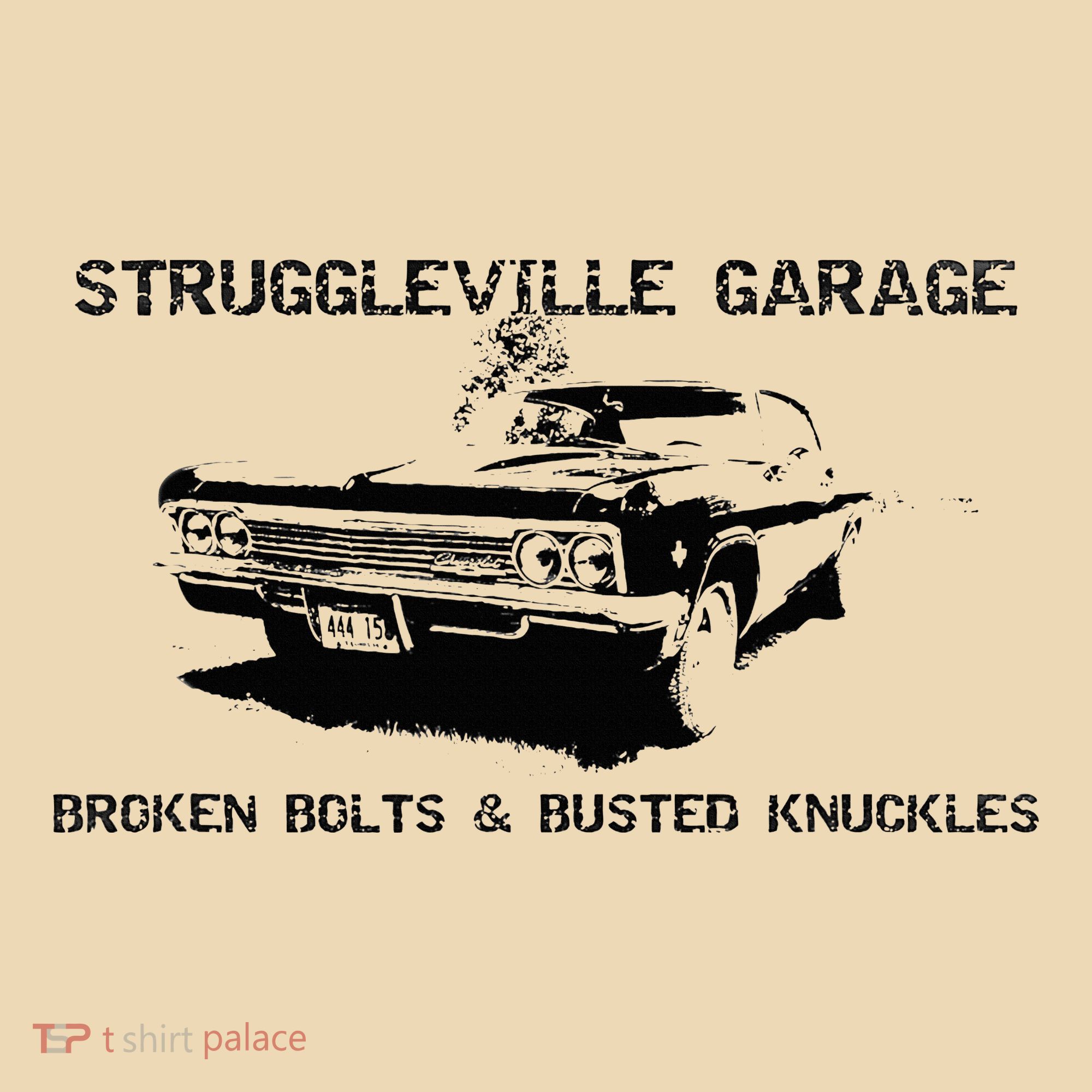 Struggleville Garage Broken Bolts & Busted Knuckles Tote Bag