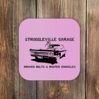 Struggleville Garage Broken Bolts & Busted Knuckles Coaster thumb 0