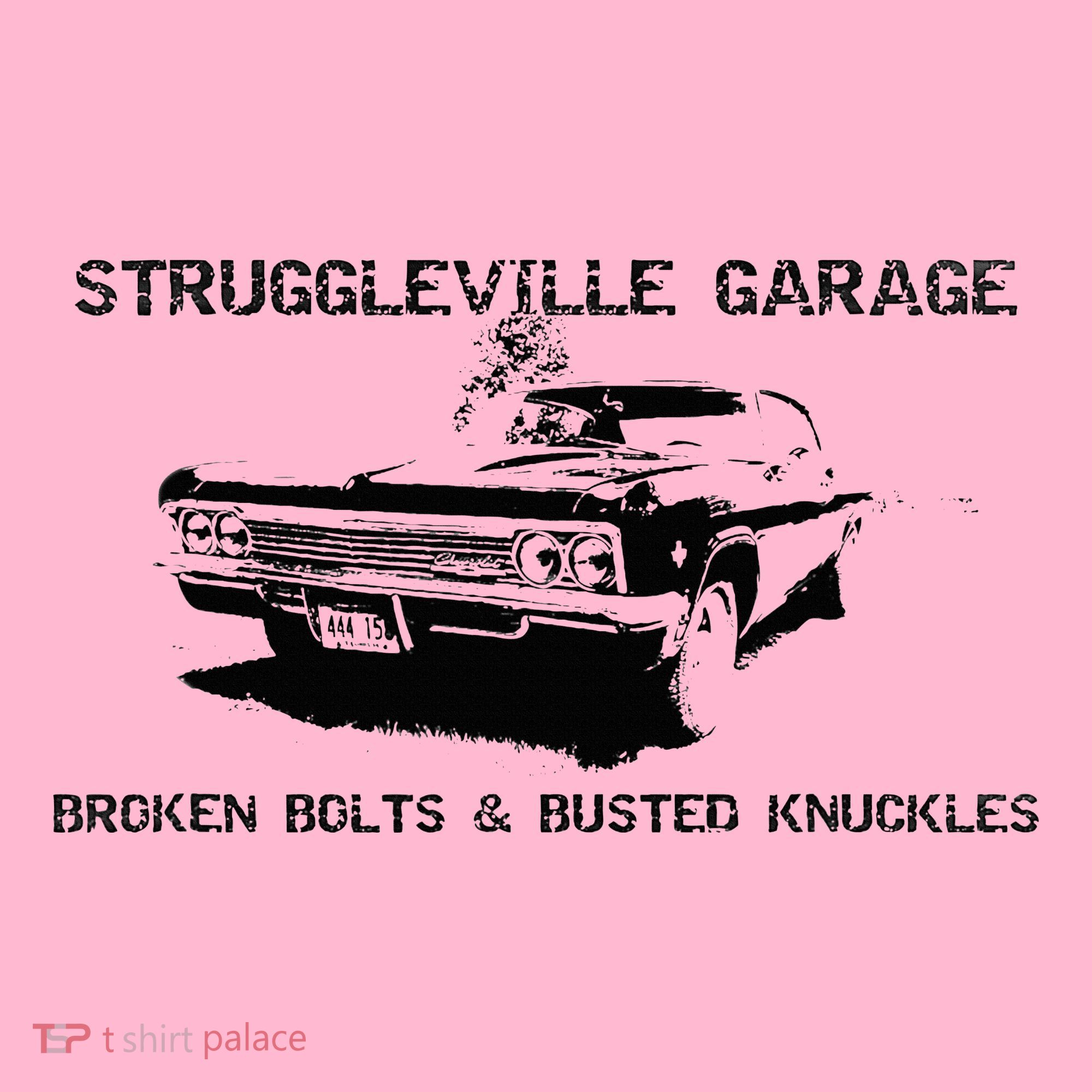 Struggleville Garage Broken Bolts & Busted Knuckles Coaster