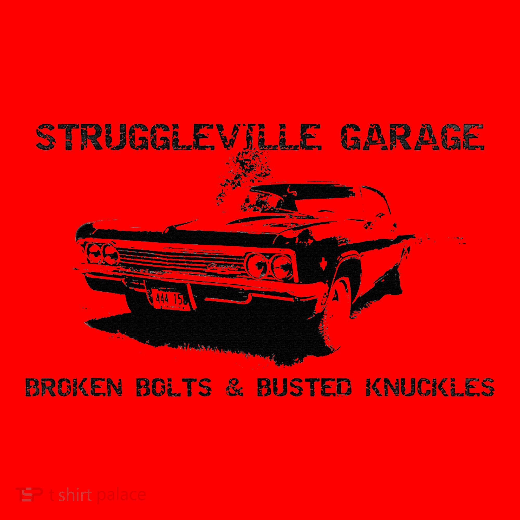 Struggleville Garage Broken Bolts & Busted Knuckles Santa Hat
