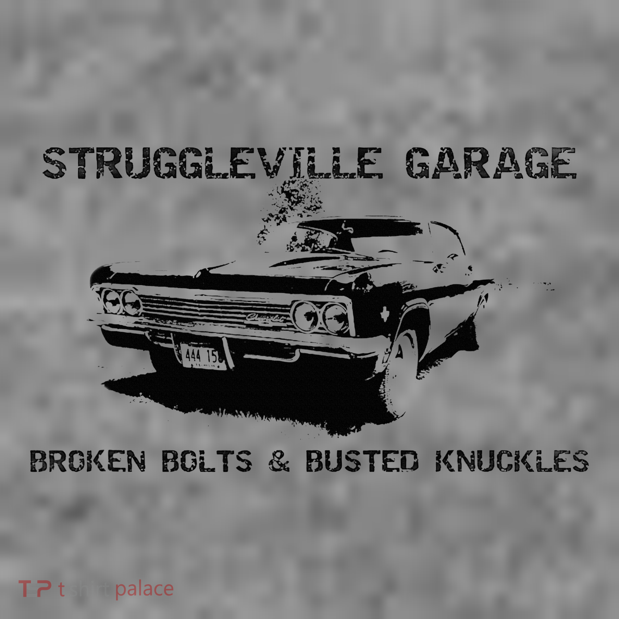 Struggleville Garage Broken Bolts & Busted Knuckles Toddler Hoodie