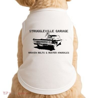 Struggleville Garage Broken Bolts & Busted Knuckles Doggie Tank
