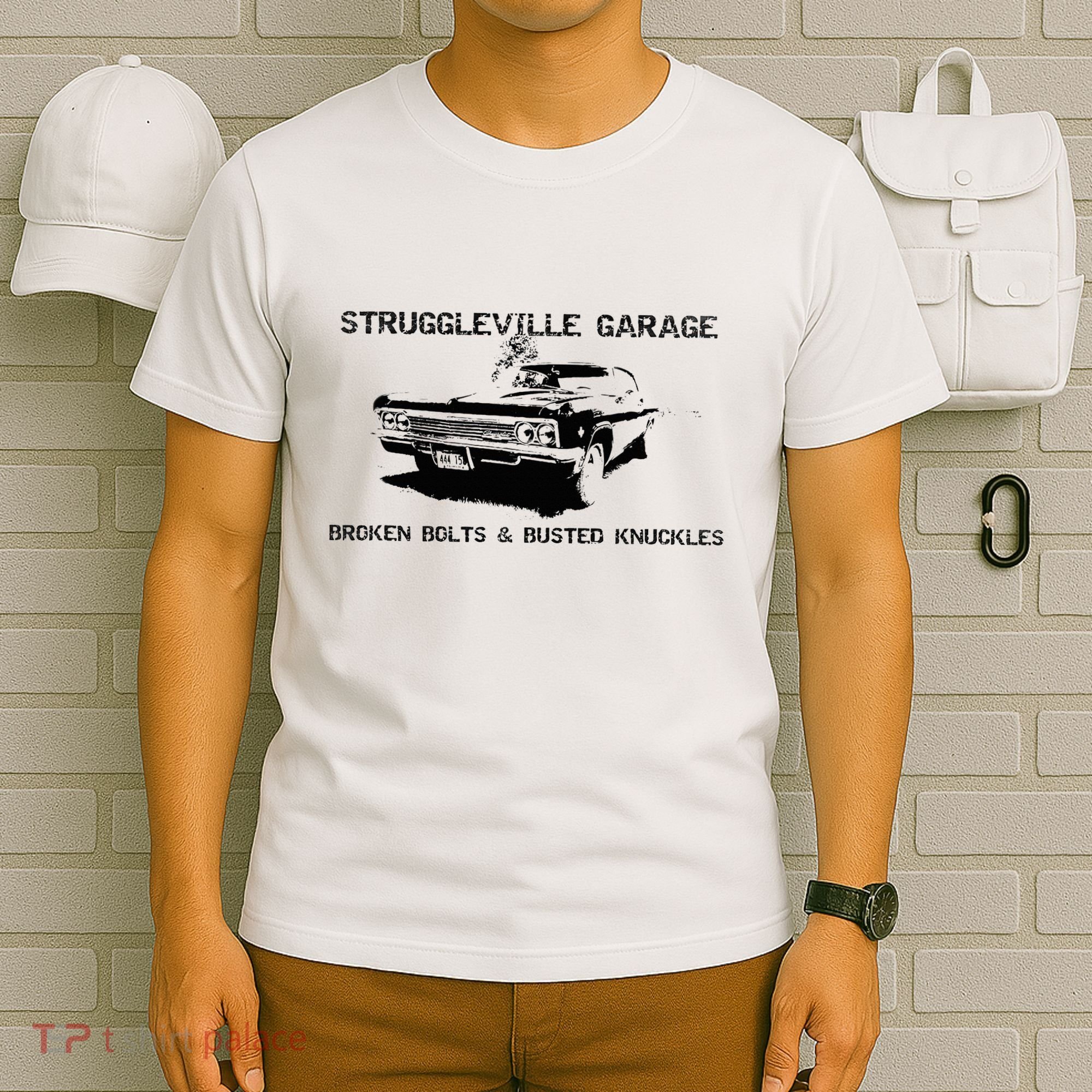 Struggleville Garage Broken Bolts & Busted Knuckles T-Shirt