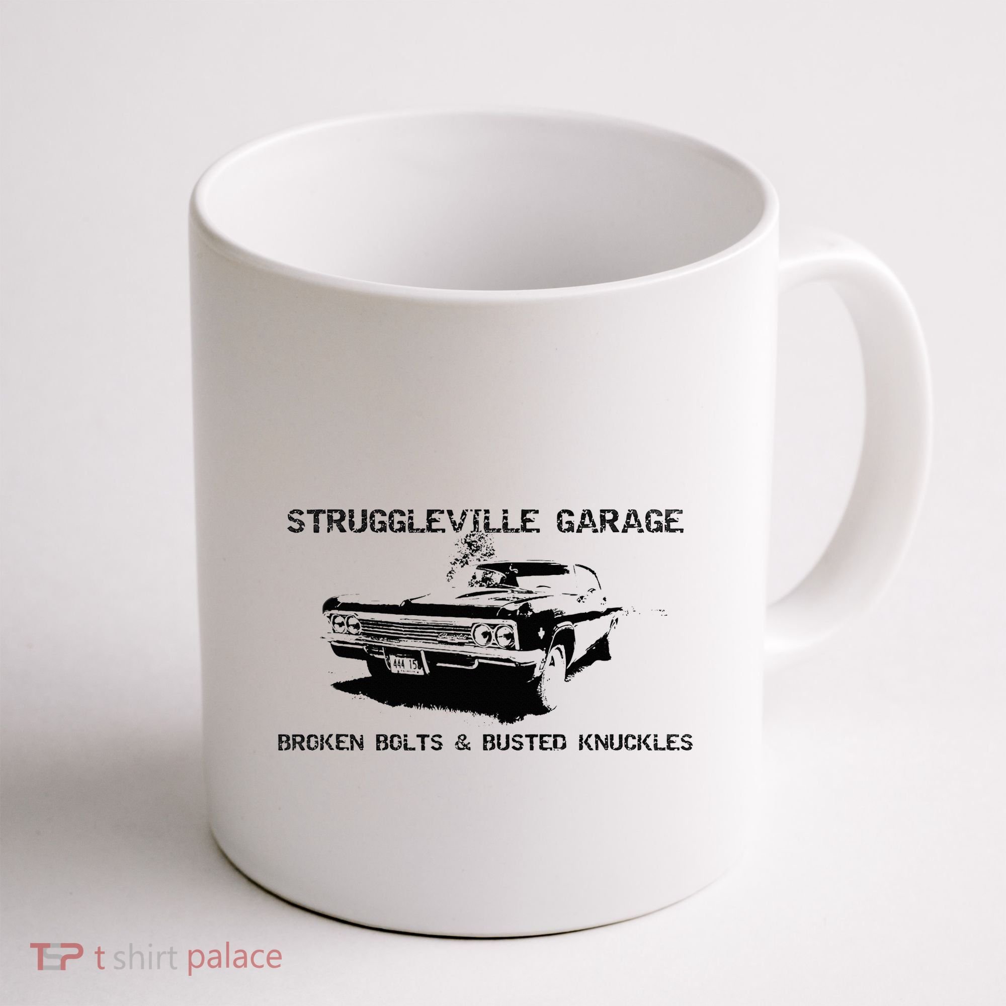 Struggleville Garage Broken Bolts & Busted Knuckles Coffee Mug