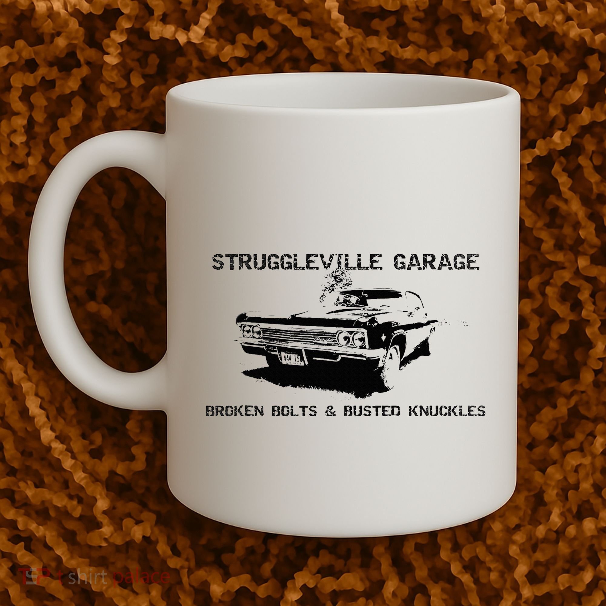 Struggleville Garage Broken Bolts & Busted Knuckles Coffee Mug