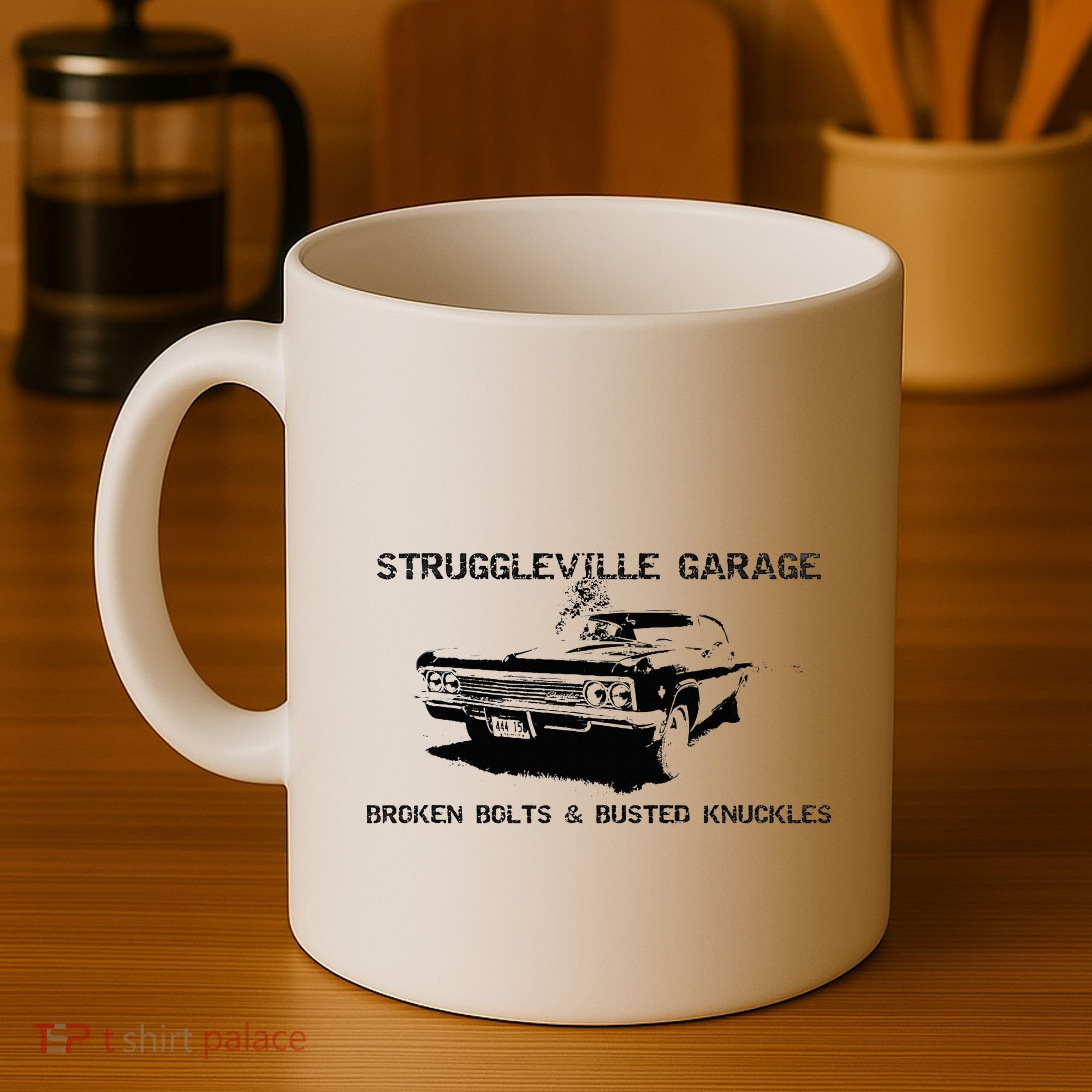 Struggleville Garage Broken Bolts & Busted Knuckles Coffee Mug