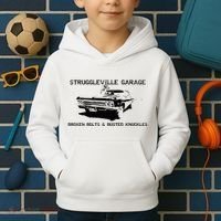 Struggleville Garage Broken Bolts & Busted Knuckles Kids Hoodie thumb 2
