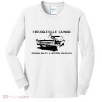 Struggleville Garage Broken Bolts & Busted Knuckles Kids Long Sleeve Shirt thumb 0
