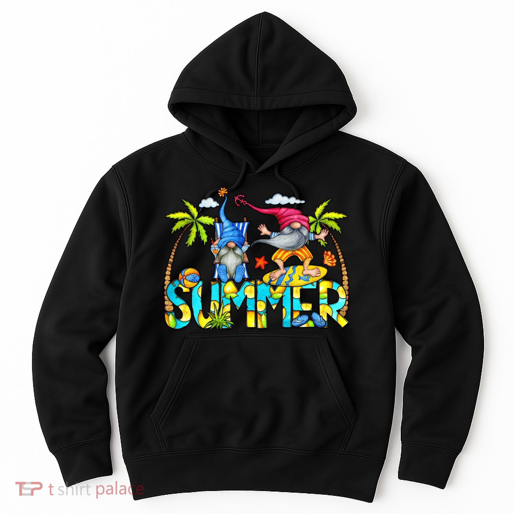 Summer Gnomes Beach Hoodie
