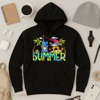 Summer Gnomes Beach Hoodie thumb 3