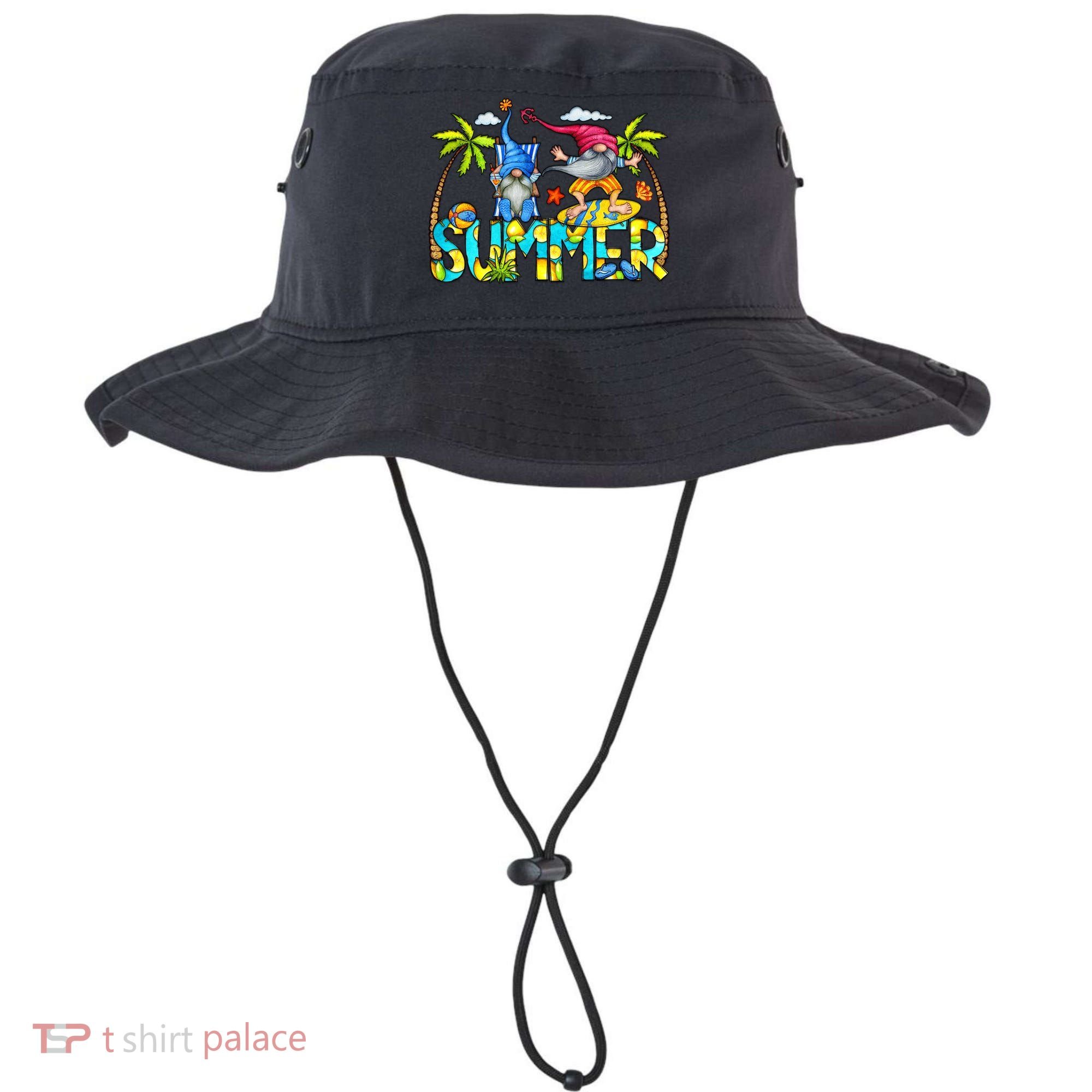 Summer Gnomes Beach Bucket Hat