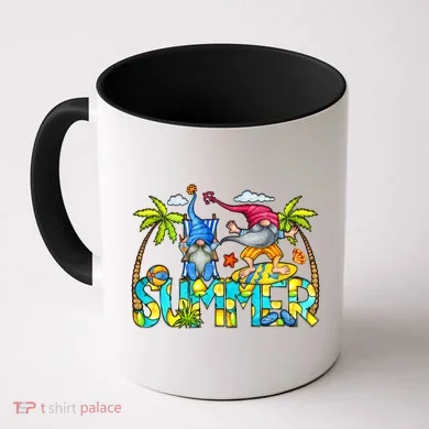 Summer Gnomes Beach Coffee Mug