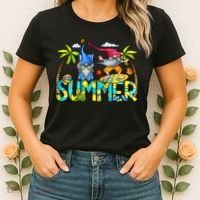 Summer Gnomes Beach Women's T-Shirt thumb 2