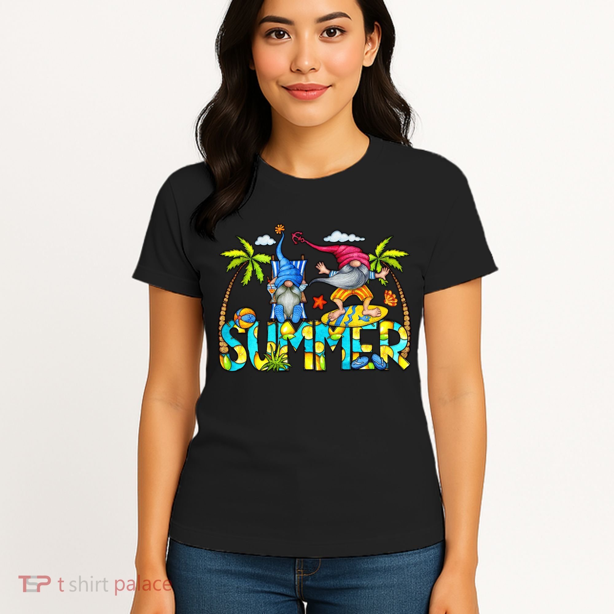 Summer Gnomes Beach Women's T-Shirt
