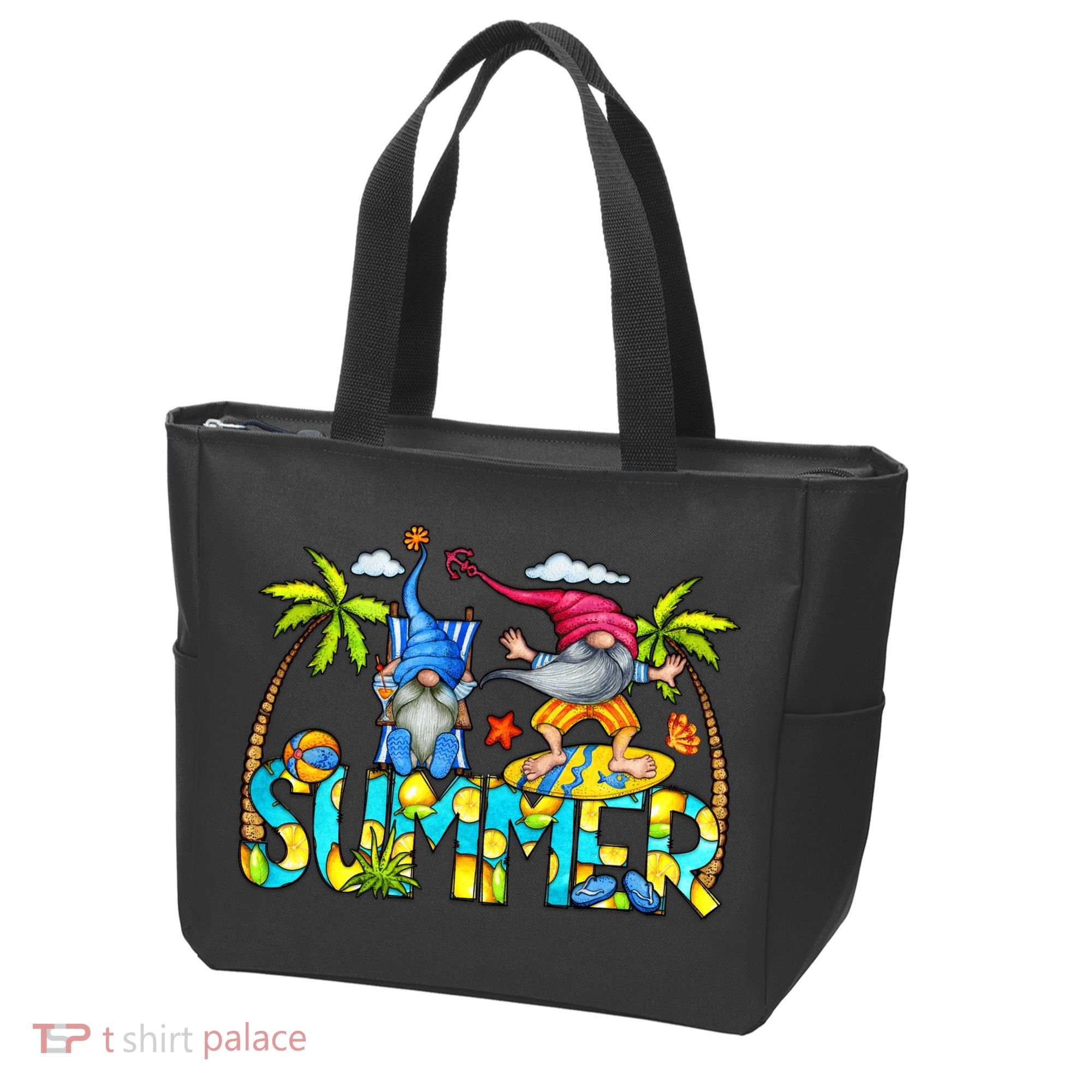 Summer Gnomes Beach Tote Bag