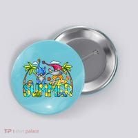 Summer Gnomes Beach Button thumb 0