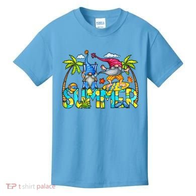 Summer Gnomes Beach Kids T-Shirt