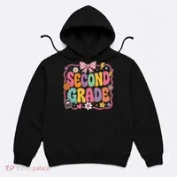Second Grade Back To School Gift Hoodie thumb 0