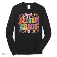 Second Grade Back To School Gift Long Sleeve Shirt thumb 0