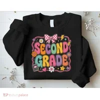 Second Grade Back To School Gift Sweatshirt thumb 2