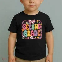 Second Grade Back To School Gift Toddler T-Shirt thumb 2