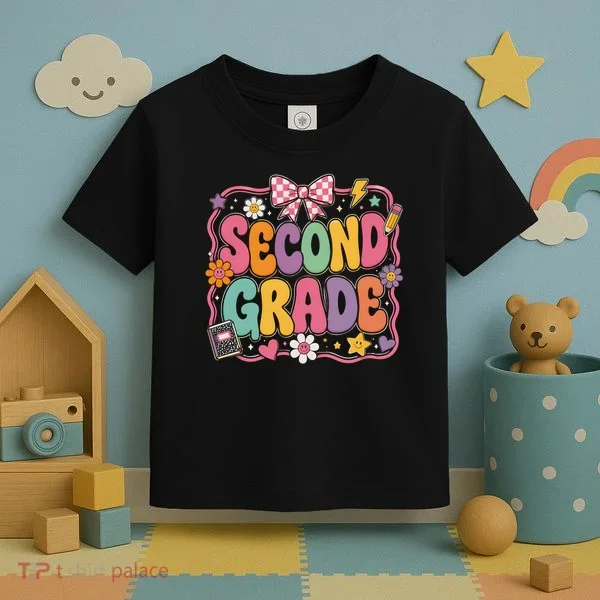 Second Grade Back To School Gift Toddler T-Shirt