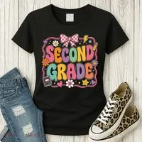 Second Grade Back To School Gift Women's T-Shirt thumb 3