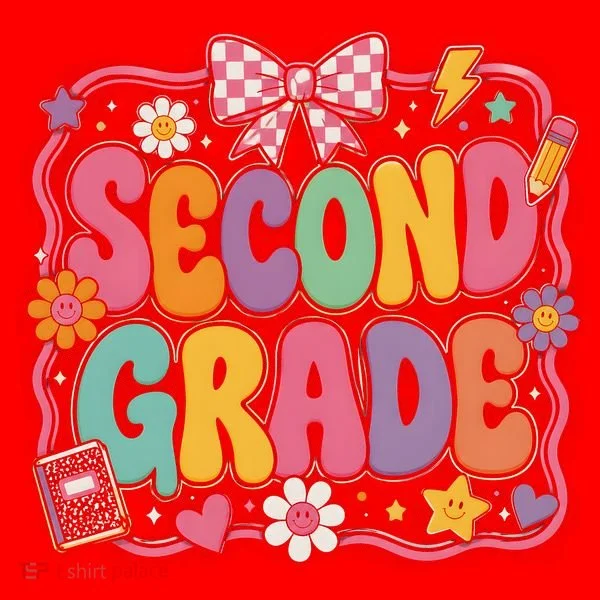 Second Grade Back To School Gift Santa Hat