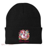 Silly Goose Blessed Mom Coquette Mothers Day Mom Goose Beanie thumb 0