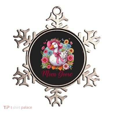 Silly Goose Blessed Mom Coquette Mothers Day Mom Goose Ornament
