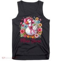 Silly Goose Blessed Mom Coquette Mothers Day Mom Goose Tank Top thumb 0