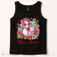 Silly Goose Blessed Mom Coquette Mothers Day Mom Goose Tank Top thumb 2