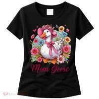 Silly Goose Blessed Mom Coquette Mothers Day Mom Goose Women's T-Shirt thumb 0