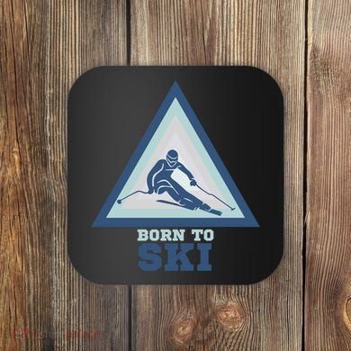 Ski Goggles Born To Ski Gift For Skier Coaster