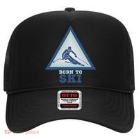 Ski Goggles Born To Ski Gift For Skier Hat thumb 0