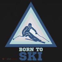 Ski Goggles Born To Ski Gift For Skier Visor thumb 3