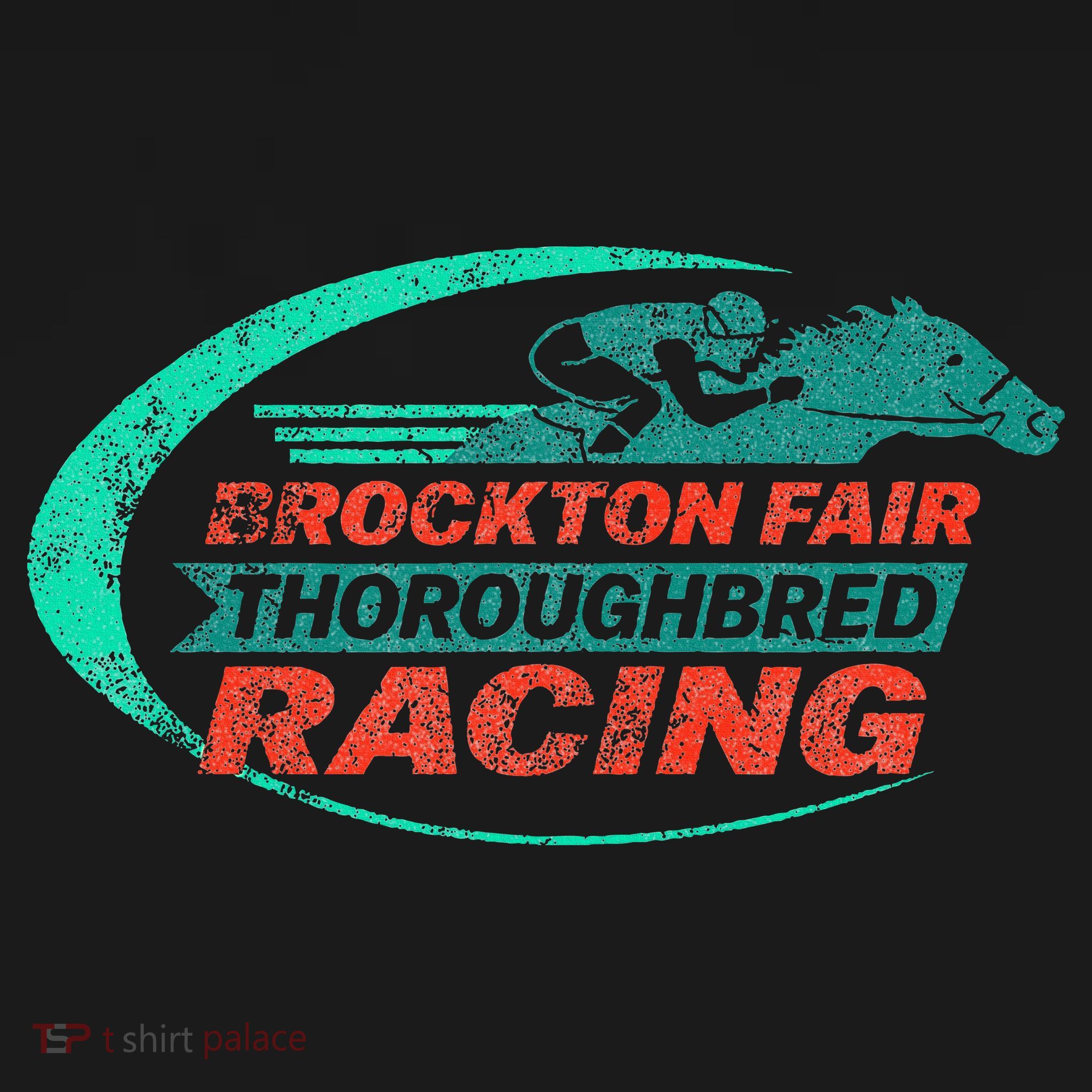 S Graphic Brockton Fair Horse Racing Classic Women's Hoodie