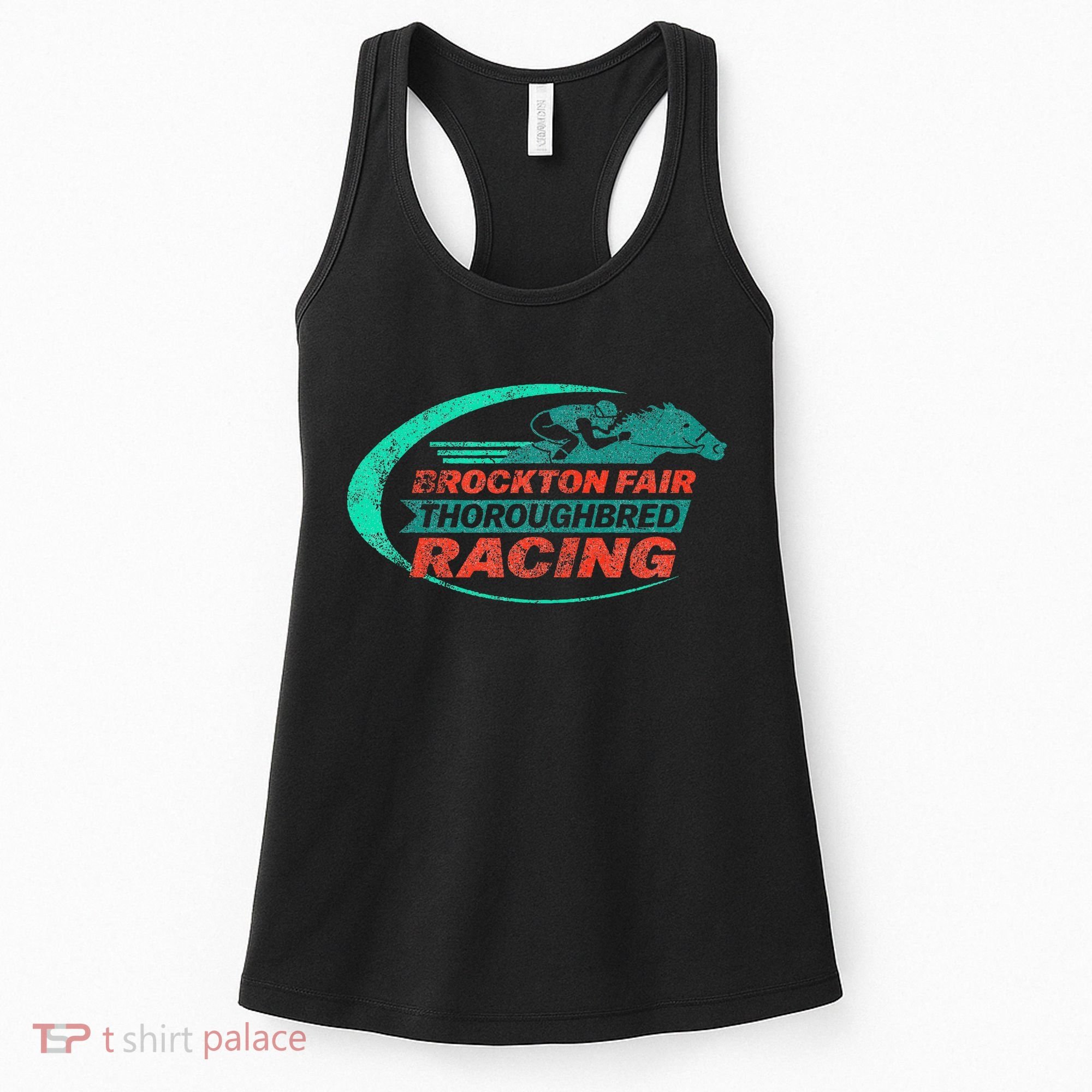 S Graphic Brockton Fair Horse Racing Classic Women's Tank Top