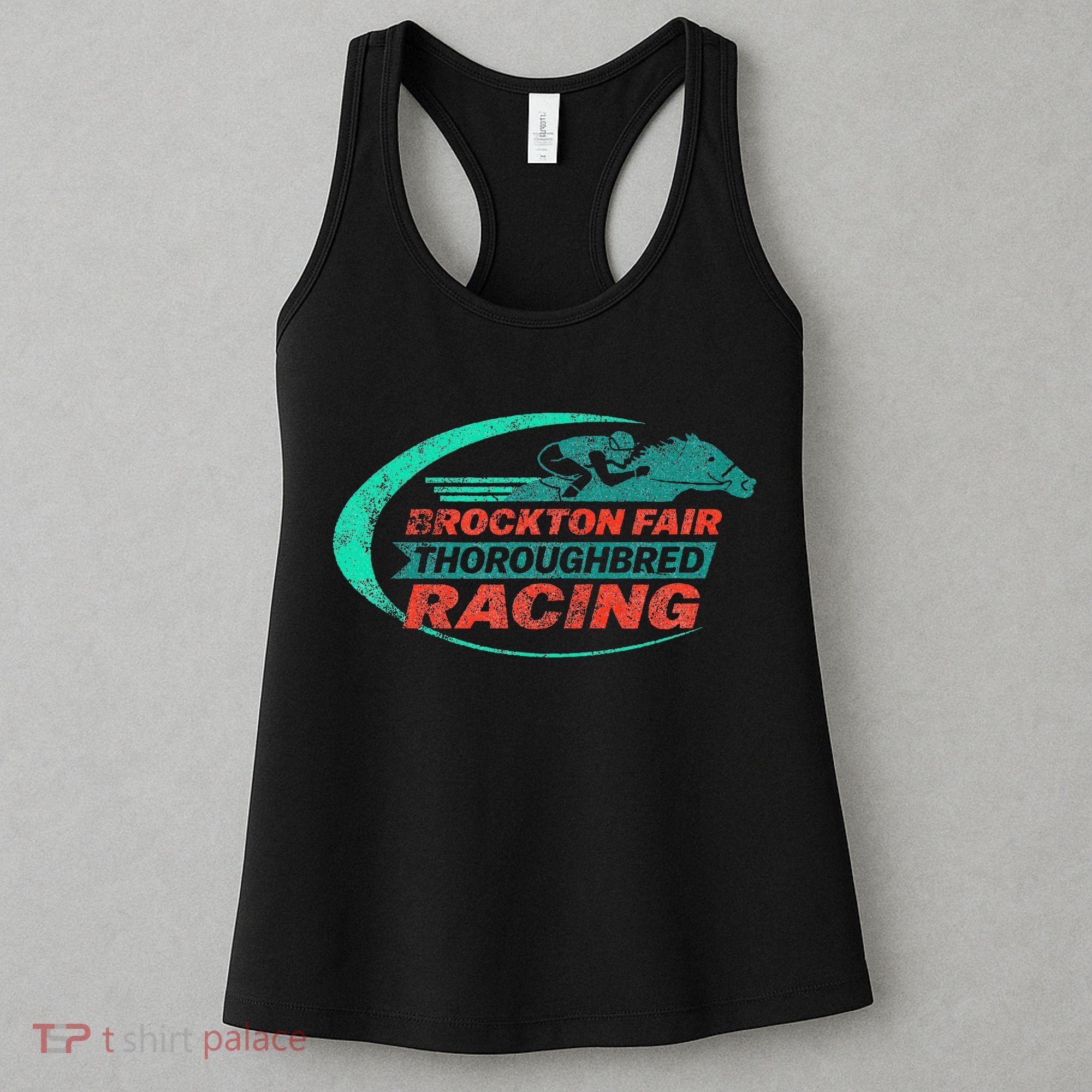 S Graphic Brockton Fair Horse Racing Classic Women's Tank Top
