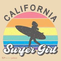 Surfer Girl California Surfing Surf Beach Tote Bag thumb 4