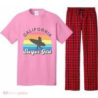 Surfer Girl California Surfing Surf Beach Pajama Set thumb 0