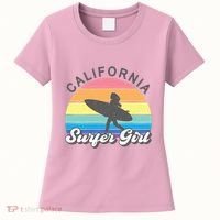 Surfer Girl California Surfing Surf Beach Women's T-Shirt thumb 0