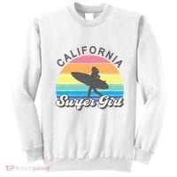 Surfer Girl California Surfing Surf Beach Sweatshirt thumb 0