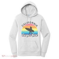 Surfer Girl California Surfing Surf Beach Women's Hoodie thumb 0