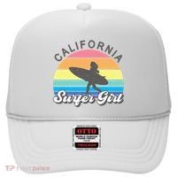 Surfer Girl California Surfing Surf Beach Hat thumb 0
