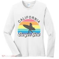 Surfer Girl California Surfing Surf Beach Women's Long Sleeve Shirt thumb 0